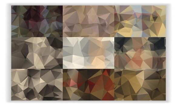 Triangular abstract background vector
