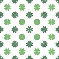 Green Leaves vector seamless pattern background.