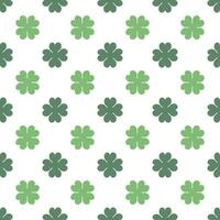 Green Leaves vector seamless pattern background.