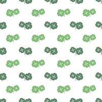 Green Leaves vector seamless pattern background.