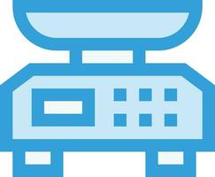 Weight Scale Vector Icon Design Illustration