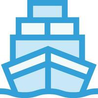 Loading Boat Vector Icon Design Illustration