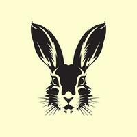 Rabbit Head Image Vector, illustration of a rabbit vector