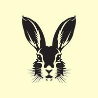 Rabbit Head Image Vector, illustration of a rabbit vector