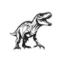 t rex dinosaurio imagen vector