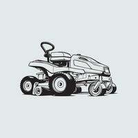 Lawn Mower image Vector