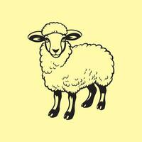 Sheep Vector image, art, graphic