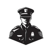 Police officer Icon Vector