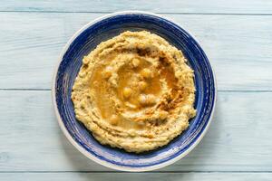 Bowl of Hummus photo