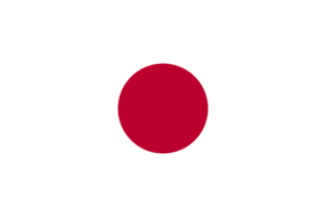 Japón nacional bandera transparente png