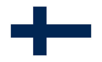 Finland nationaal vlag transparant PNG