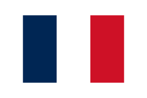 Frankrike nationell flagga transparent png