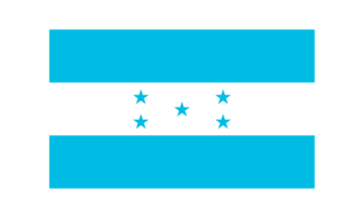 Honduras nationale drapeau dans original rapport transparent png