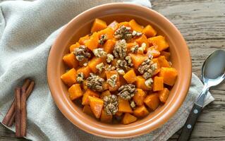 Roasted butternut squash photo