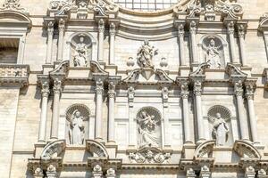 Girona Cathedral facade photo