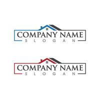 Property and Construction Logo design vector