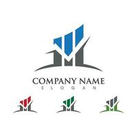 Business Finance Logo template vector