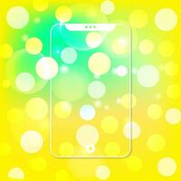 Bokeh wallpaper background design vector template