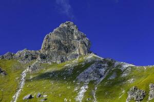 Mountain landscape of the Stubai Alps photo