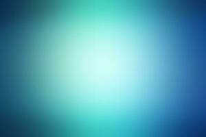 Abstract light blue and green blured background photo