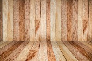 Wooden interior texture background photo