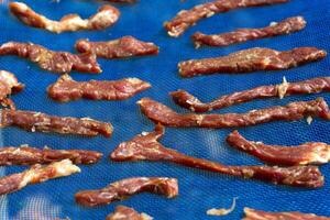 Dried meat is a feature of many cuisines around the world photo