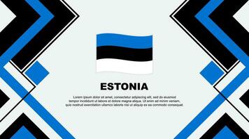 Estonia bandera resumen antecedentes diseño modelo. Estonia independencia día bandera fondo de pantalla vector ilustración. Estonia bandera