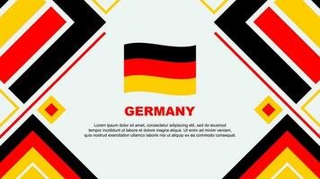 Germany Flag Abstract Background Design Template. Germany Independence Day Banner Wallpaper Vector Illustration. Germany Flag