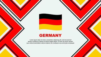 Germany Flag Abstract Background Design Template. Germany Independence Day Banner Wallpaper Vector Illustration. Germany Vector