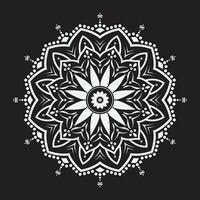 White Luxury mandala Vector Design, Mandala for henna, mehndi, tattoo, Decorative ethnic ornamental elements, Oriental patterns