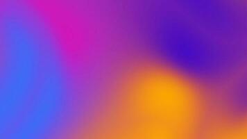 Animation Abstract Blurred Orange Magenta Blue Soft Gradient Cycle Background Loop video