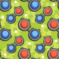 Vector pattern on the steampack theme in a cute cartoon style.