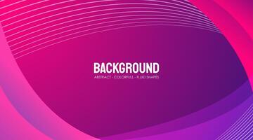 Fluid Colorful Geometric Background vector