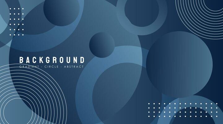 Vector Colorful Circle Gradient Background