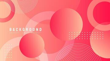 Vector Colorful Circle Gradient Background