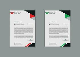 vector professional modern business simple new clean creative unique corporate company letterhead design print template