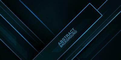 Abstract dark blue technology gradient background with futuristic design. Blue background with shadows. Abstract background texture design, sporty poster, banner blue background. Eps10 Vector