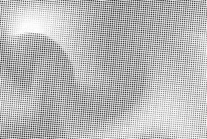 black and white Halftone dots. Halftone effect vector pattern. Circle dots isolated on the white background