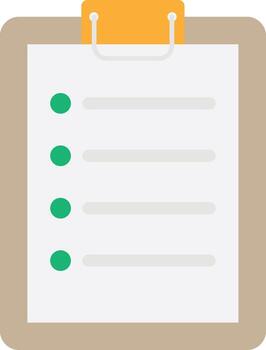 Checklist Document Task vector