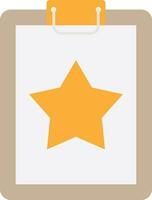 Favourite Star Bookmark vector