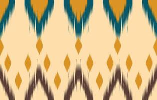 Ethnic abstract ikat art. Aztec ornament print. geometric ethnic pattern seamless  color oriental.  Design for background ,curtain, carpet, wallpaper, clothing, wrapping, Batik, vector illustration.