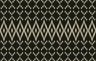 Ethnic abstract ikat art. Aztec ornament print. geometric ethnic pattern seamless  color oriental.  Design for background ,curtain, carpet, wallpaper, clothing, wrapping, Batik, vector illustration.