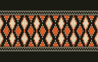 Ethnic abstract ikat art. Aztec ornament print. geometric ethnic pattern seamless  color oriental.  Design for background ,curtain, carpet, wallpaper, clothing, wrapping, Batik, vector illustration.