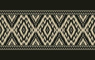 Ethnic abstract ikat art. Aztec ornament print. geometric ethnic pattern seamless  color oriental.  Design for background ,curtain, carpet, wallpaper, clothing, wrapping, Batik, vector illustration.