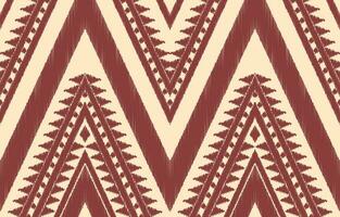 Ethnic abstract ikat art. Aztec ornament print. geometric ethnic pattern seamless  color oriental.  Design for background ,curtain, carpet, wallpaper, clothing, wrapping, Batik, vector illustration.