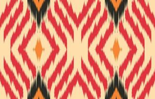 Ethnic abstract ikat art. Aztec ornament print. geometric ethnic pattern seamless  color oriental.  Design for background ,curtain, carpet, wallpaper, clothing, wrapping, Batik, vector illustration.