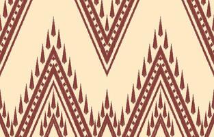 Ethnic abstract ikat art. Aztec ornament print. geometric ethnic pattern seamless  color oriental.  Design for background ,curtain, carpet, wallpaper, clothing, wrapping, Batik, vector illustration.