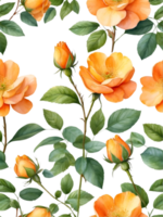 ai generado acuarela flor silvestre clipart, ai-generado. png