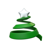 3d reso oggetto contento Natale png