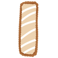 mão desenhado Pão de gengibre alfabeto png